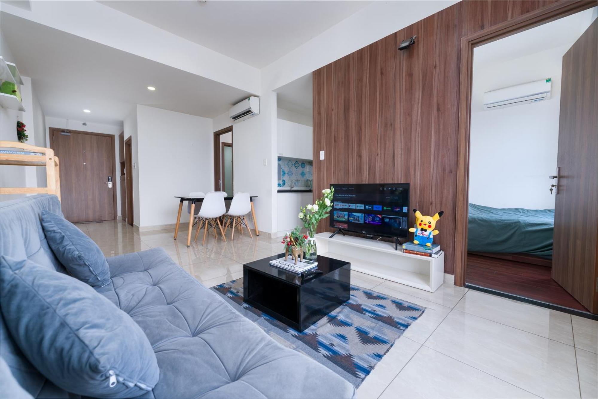 הו צ'י מין סיטי Cozy Private Bedroom In A Luxury 2Br Condo מראה חיצוני תמונה